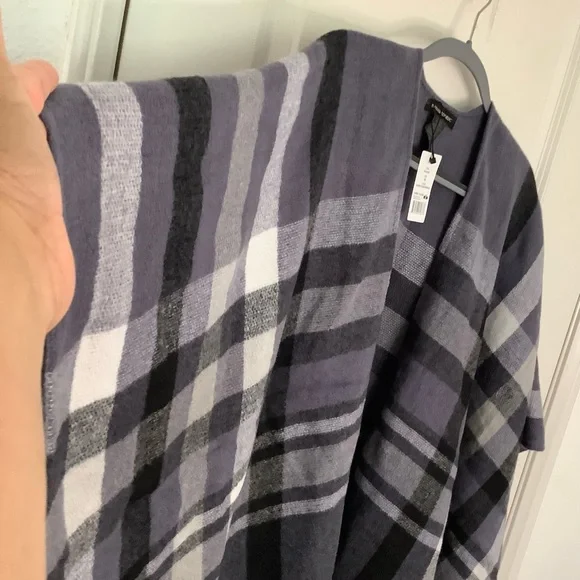 NWT New Banana Republic Women's Cashmere Blend Blanket Wrap Scarf - Picture 4 of 8